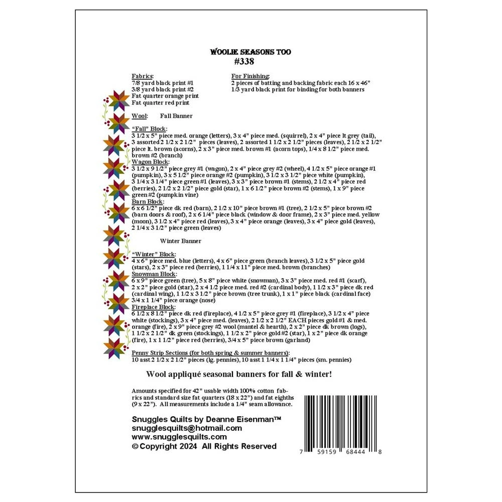 Woolie Seasons Too Pattern 2 Woolie Seasons Too Pattern - Image 2