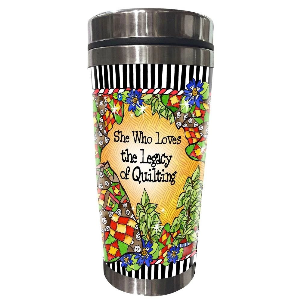 Quilt Legacy Stainless Steel Tumbler 1 Quilt Legacy Stainless Steel Tumbler