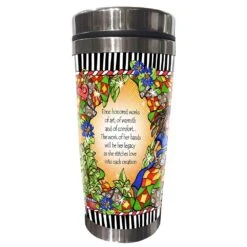 Quilt Legacy Stainless Steel Tumbler 3 Quilt Legacy Stainless Steel Tumbler -Keepsake Quilting Shop SS163ST 02