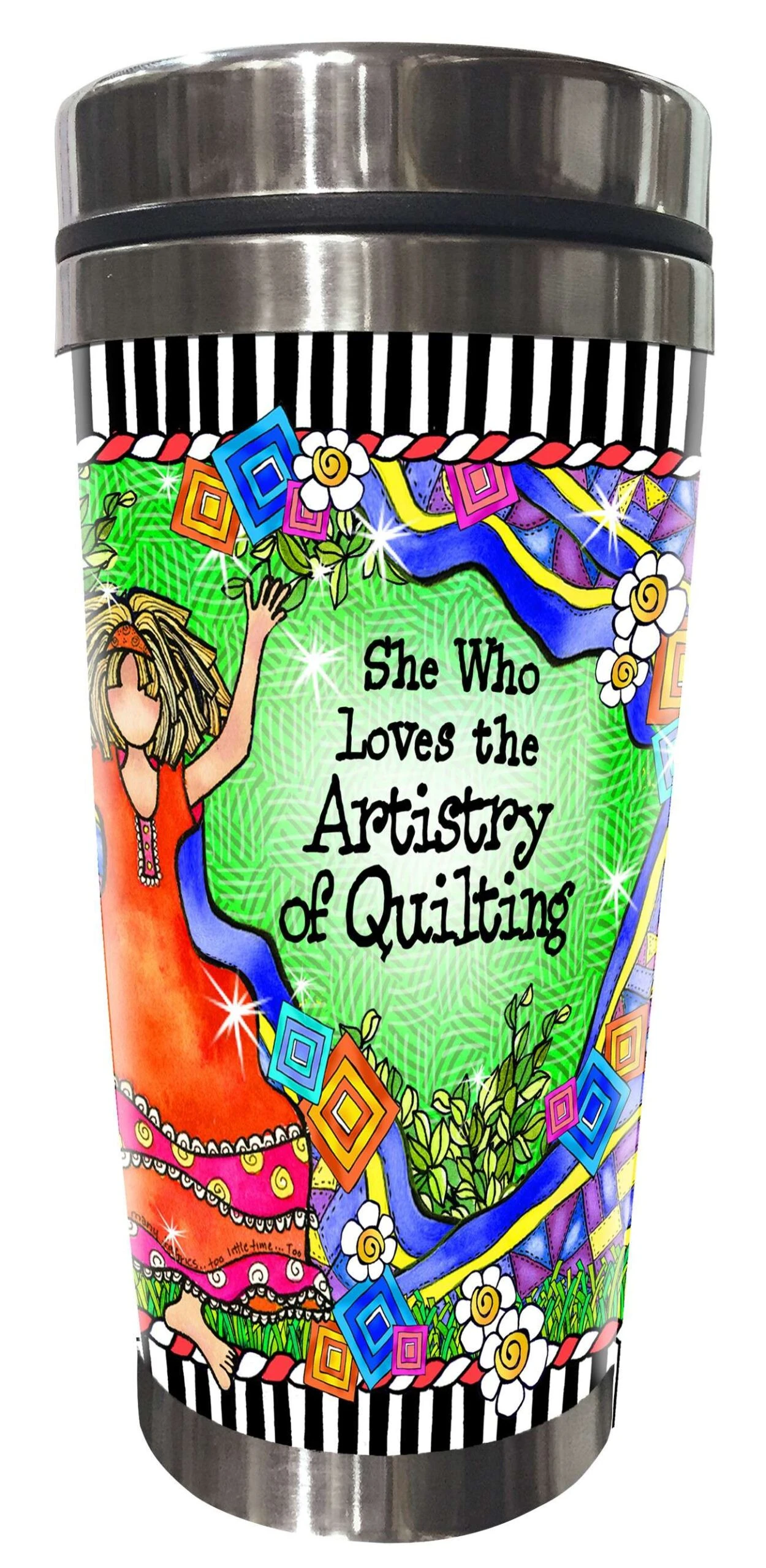 Quilt Artistry Stainless Steel Tumbler 1 Quilt Artistry Stainless Steel Tumbler