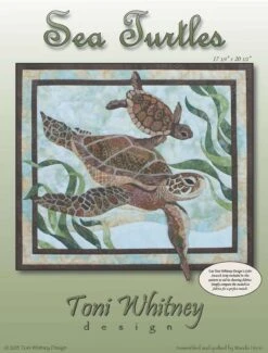 Sea Turtles Pattern By Toni Whitney.