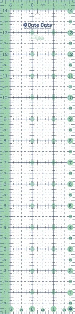 3-1/2in X 14-1/2in Cute Cut Ruler