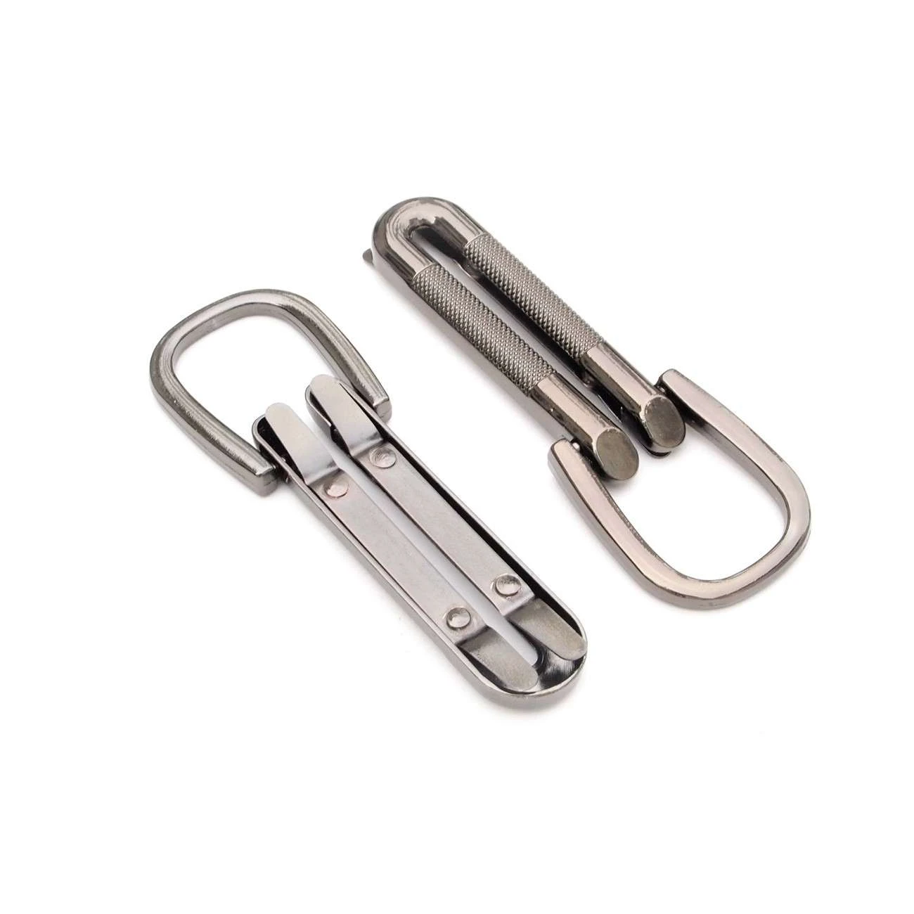 Textured Loop Strap Connectors Gunmetal 4ct 2 Textured Loop Strap Connectors Gunmetal 4ct - Image 2