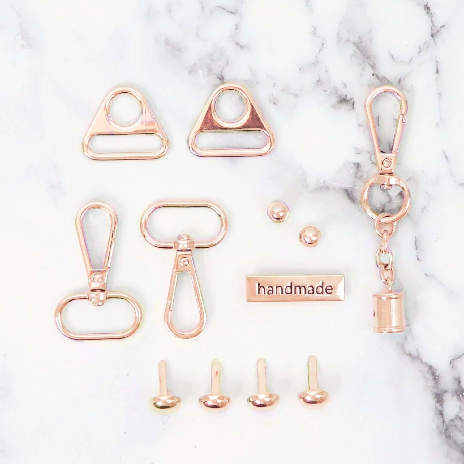Sampler Box Bundle Of Hardware Set Rose Gold 1 Sampler Box Bundle Of Hardware Set Rose Gold