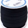 Fold-over Elastic 3/4in X 50yd Black -Keepsake Quilting Shop SUP211 50 BK 01 c974b1a5 447f 4fea 98f7 eac60ef6866a