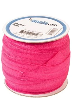 Fold-over Elastic 3/4in X 50yd Lipstick