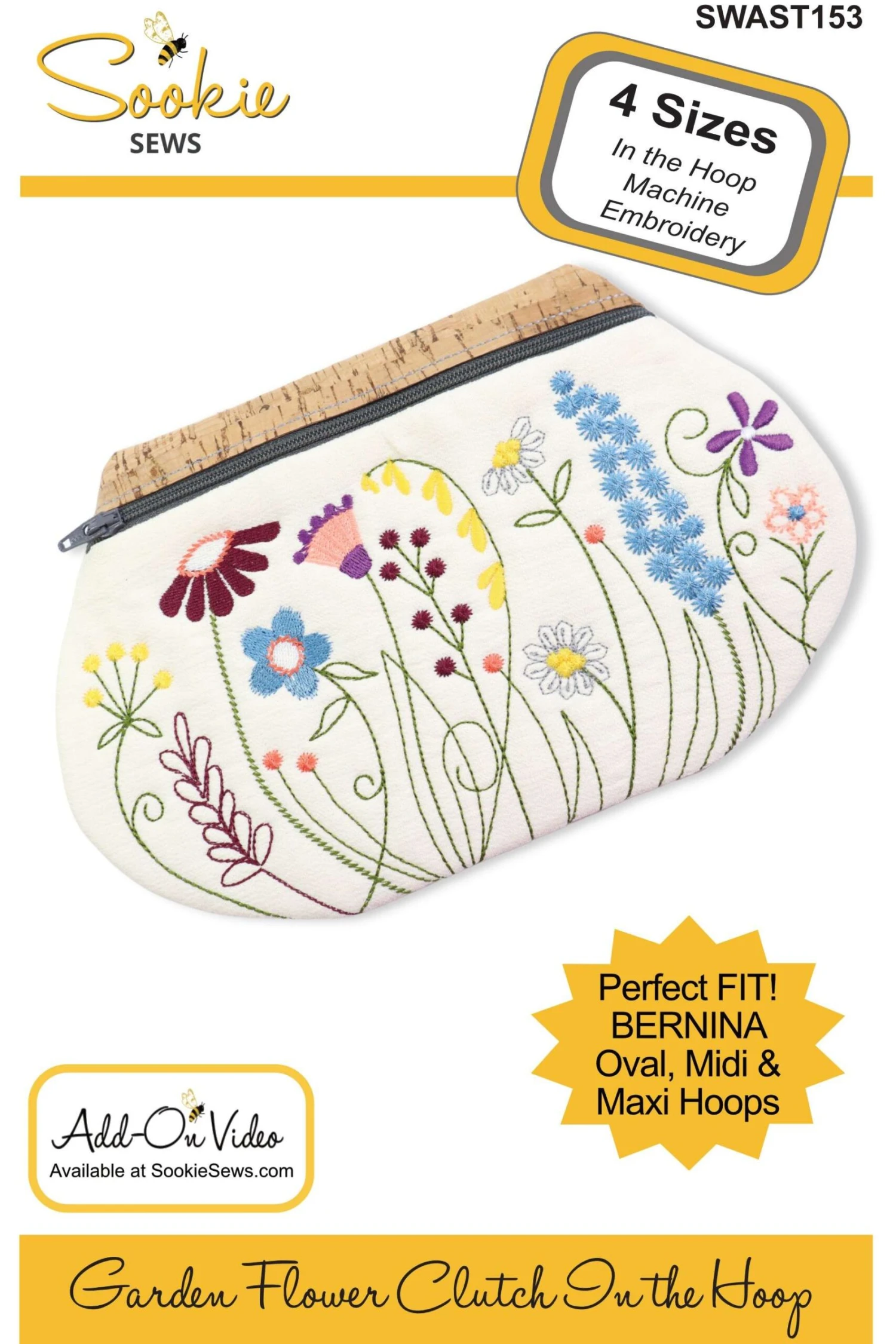 Garden Flower Clutch Pattern 1 Garden Flower Clutch Pattern