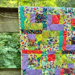 Scrappy Crumb Rail Quilt - 2.5" Strips/Jelly Roll Pattern 7 Scrappy Crumb Rail Quilt - 2.5" Strips/Jelly Roll Pattern -Keepsake Quilting Shop ScrappyCrumb2