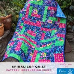 Spiralizer Quilt - Fran Pineapple Pack Pattern
