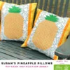 Susan's Pineapple Pillows - Alice Pineapple Pack Pattern -Keepsake Quilting Shop Susans Pineapple Pillows
