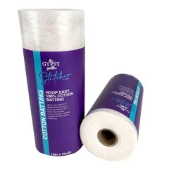 Gypsy Quilter Hoop Easy Cotton Batting 12in X 10yds