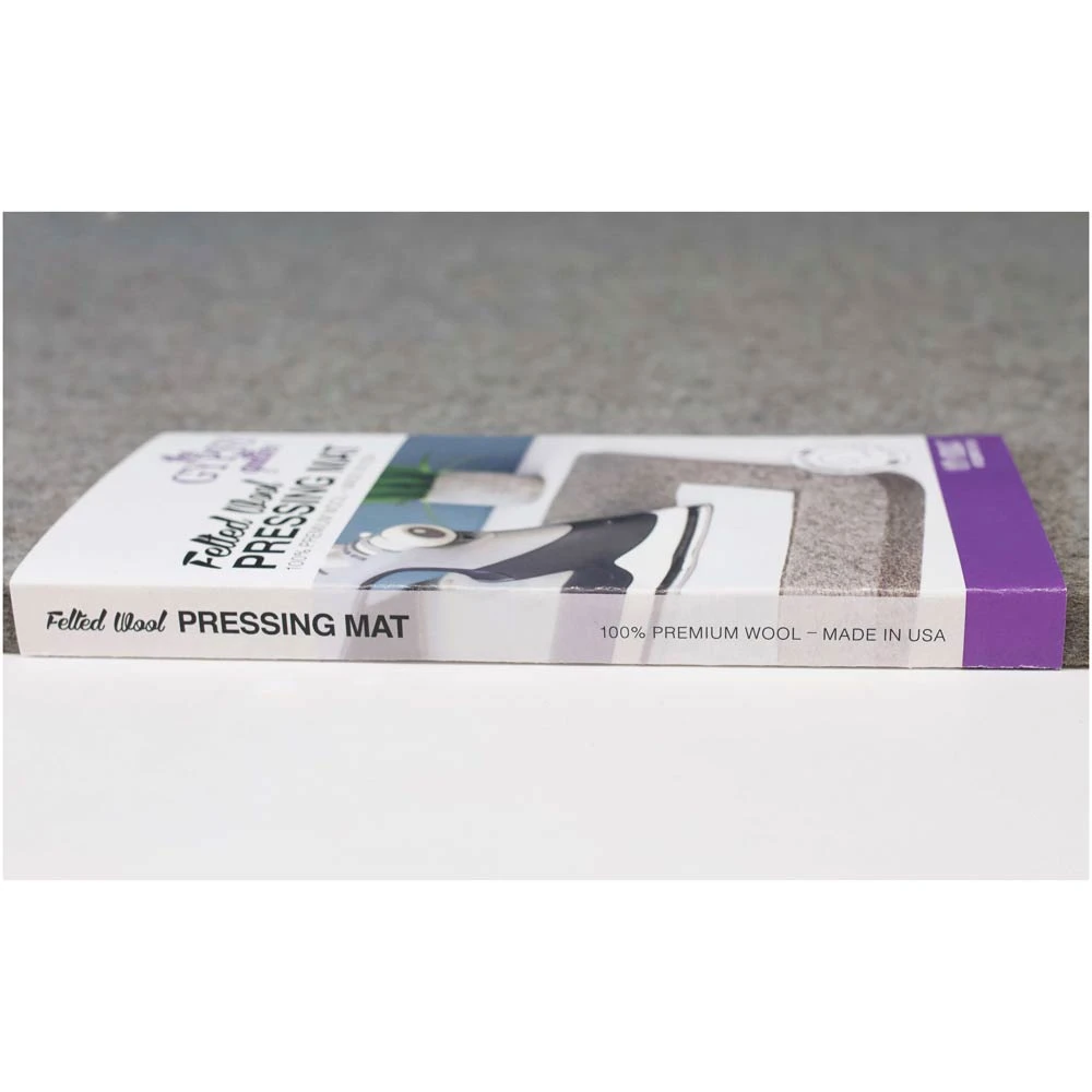 Gypsy Quilter Wool Pressing Mat 21" Wide X 58" Long X 3/8in Thick 2 Gypsy Quilter Wool Pressing Mat 21" Wide X 58" Long X 3/8in Thick - Image 2