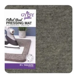 Wool Pressing Mat 8.5in X 8.5in - Gypsy Quilter