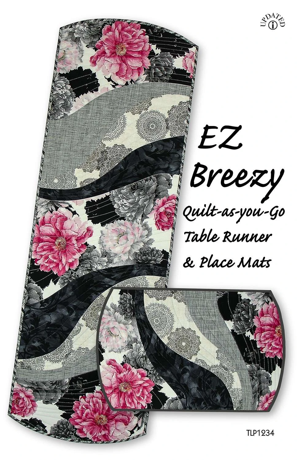 EZ Breezy Quilt-as-you-Go Table Runner & Place Mats Pattern 2 EZ Breezy Quilt-as-you-Go Table Runner & Place Mats Pattern - Image 2
