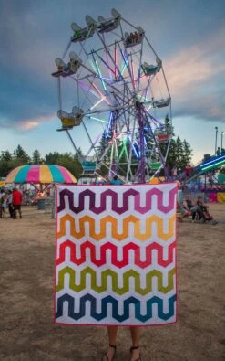 Rock N Roller Coaster Pattern By Krista Moser Of The Quilted Life -Keepsake Quilting Shop TQL10018 03