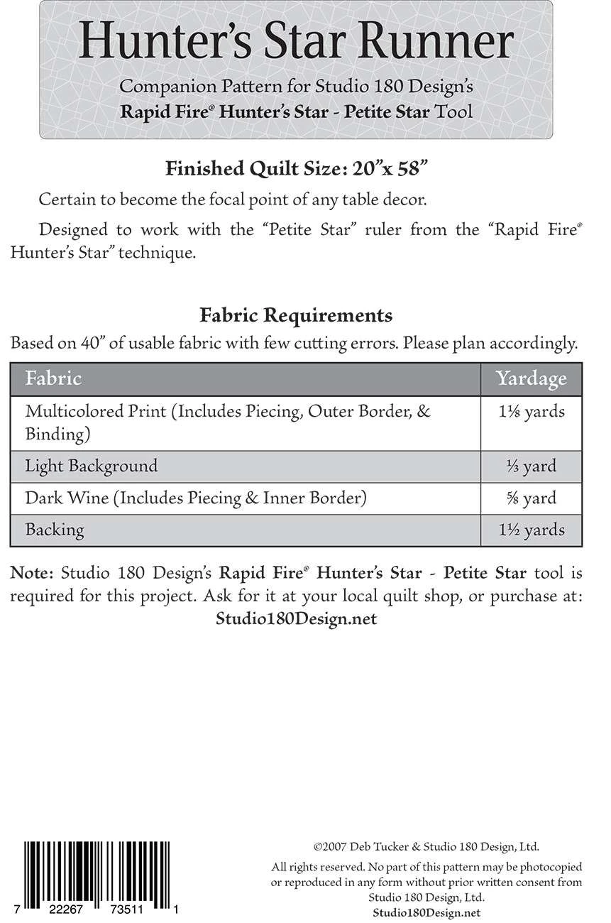 Hunter's Star Ptd Table Runner 4 Hunter's Star Ptd Table Runner - Image 4
