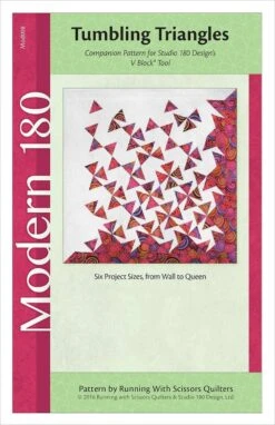 Tumbling Triangles Quilt Pattern By Deb Tucker