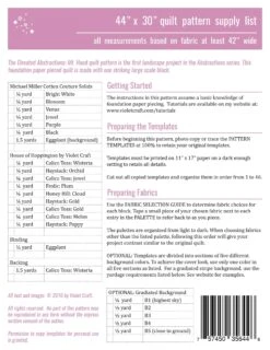 Elevated Abstractions - Mt Hood Pattern By Violet Craft -Keepsake Quilting Shop VC013 02 26e5db03 25e0 4348 a4f7 ea2e57fdf13d