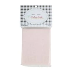 Vintage Cloth Barely Pink 14ct 18in X 21in