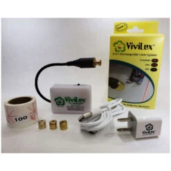 ViviLux 3 In 1 Rechargeable Green Laser System With Hook And Loop Tape US Plug