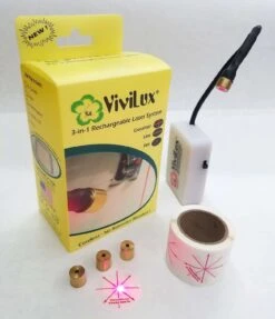 ViviLux 3 In 1 Rechargeable Laser System With Magnet