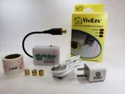 ViviLux 3 In 1 Rechargeable Green Laser System With Magnet US Plug