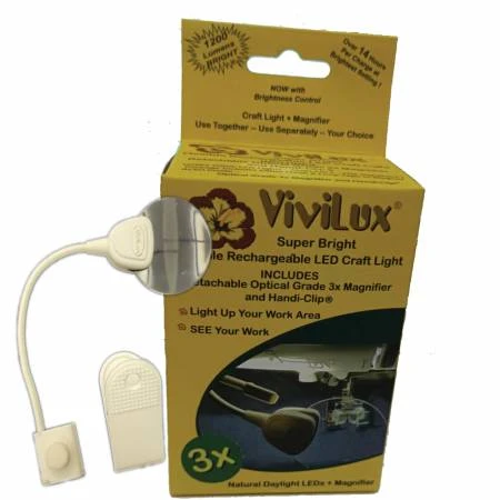 ViviLux Craft Light With 3x Magnifier US Plug 1 ViviLux Craft Light With 3x Magnifier US Plug