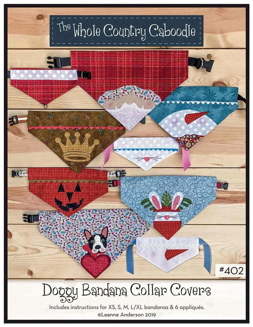 Doggy Bandana Collar Covers 1 Doggy Bandana Collar Covers