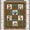 Flannel Woodland Critter Quilt Pattern 5 Flannel Woodland Critter Quilt Pattern -Keepsake Quilting Shop WCC416 01