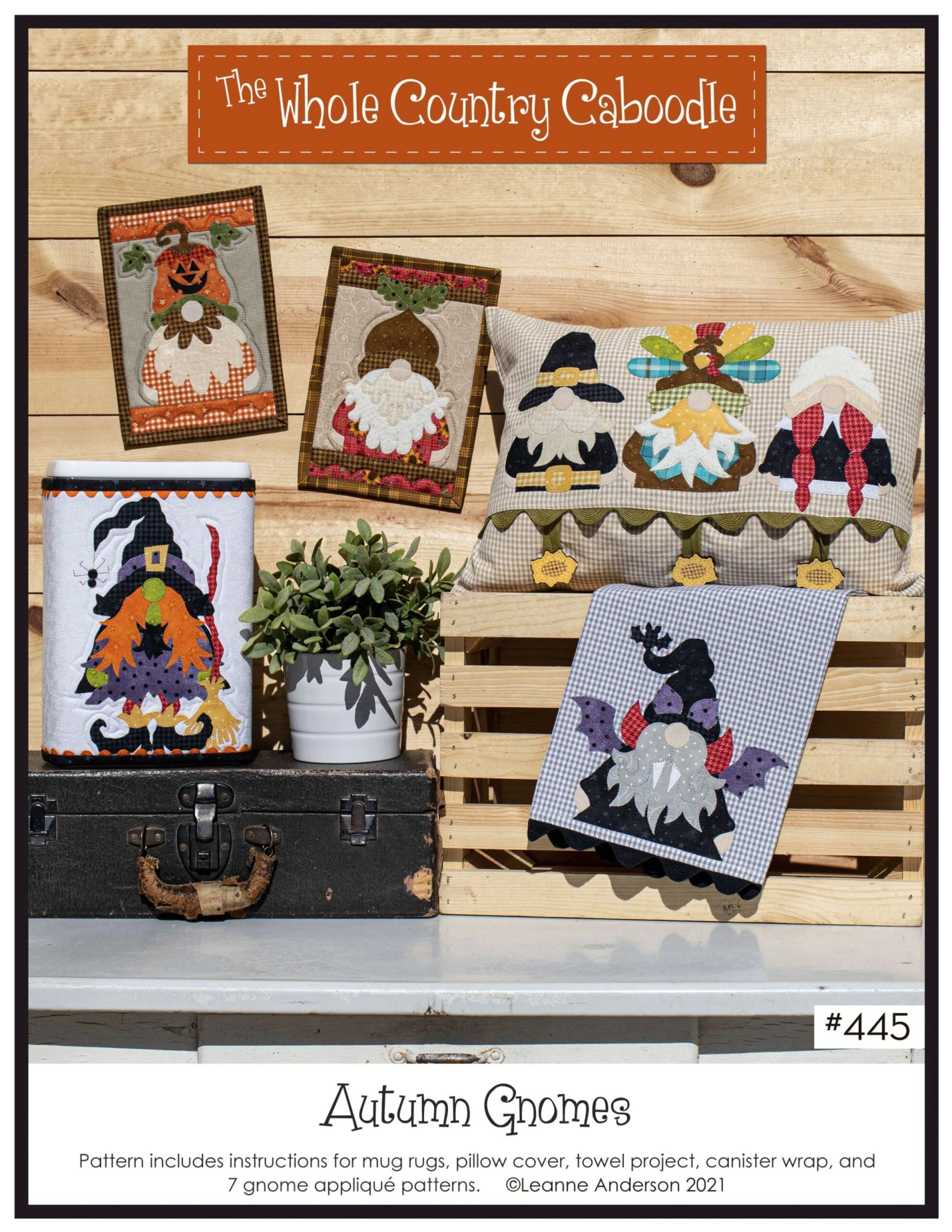 Autumn Gnomes Pattern 1 Autumn Gnomes Pattern