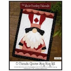 O Canada Gnome Mug Rug Kit