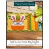 Peek-A-Boo Bunny Mug Rug Kit