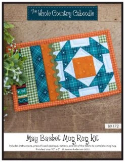 May Basket Mug Rug Kit