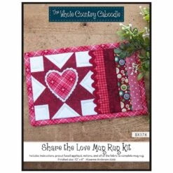 Share The Love Mug Rug Kit