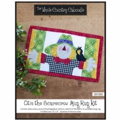 Otis The Scarecrow Mug Rug Kit