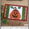 Scary Larry Jack-O-Lantern Mug Rug Kit