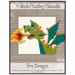 Fire Dragon Precut Fused Applique Pack