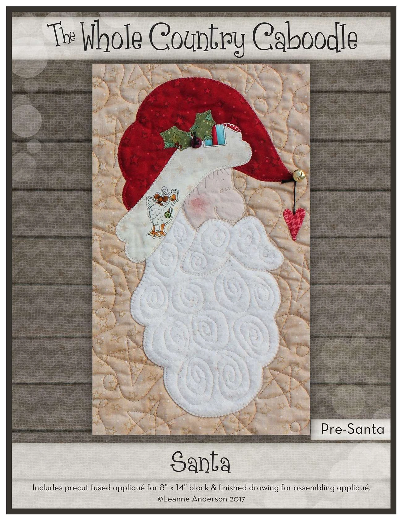 Santa Precut Fused Applique Pack 1 Santa Precut Fused Applique Pack