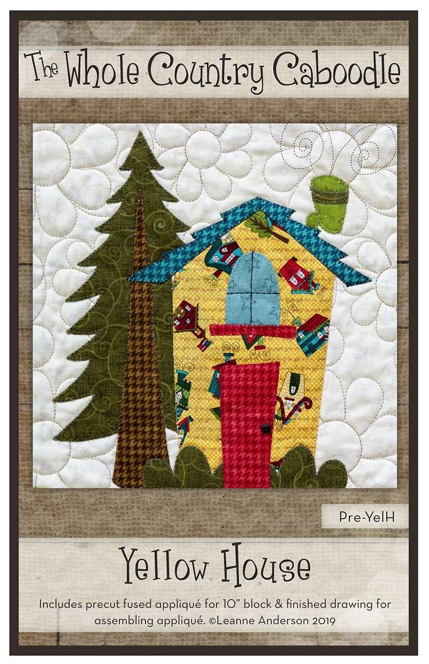 Yellow House Precut Fused Applique Pack 1 Yellow House Precut Fused Applique Pack