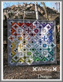 Heritage Square Quilt Pattern By Chris Hoover