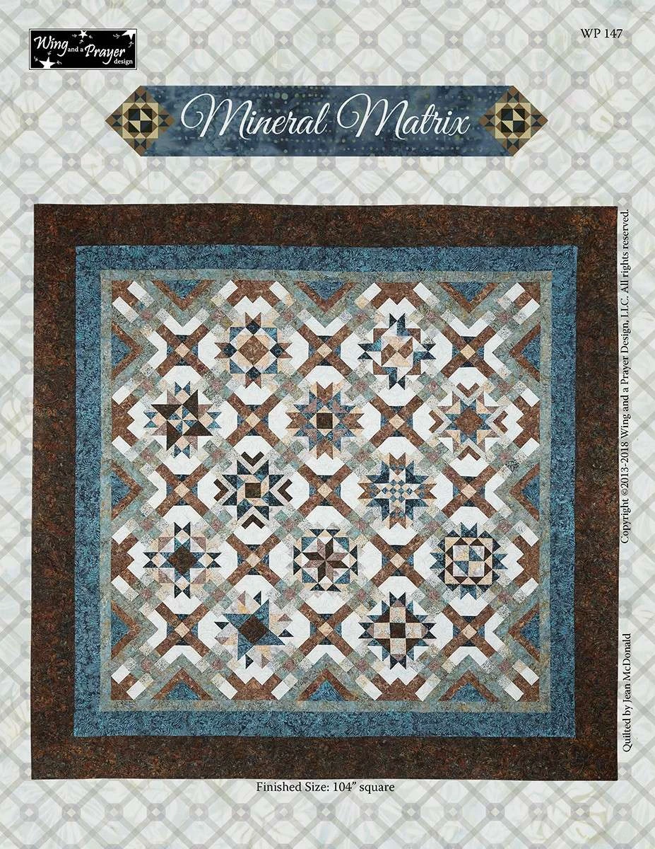 Mineral Matrix Quilt Pattern By Jenny Foltz 1 Mineral Matrix Quilt Pattern By Jenny Foltz