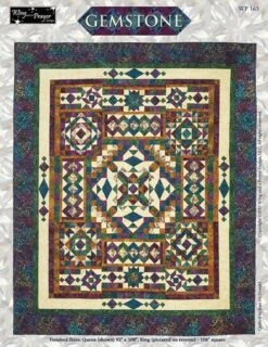 Gemstone Quilt Pattern By Wing And Prayer
