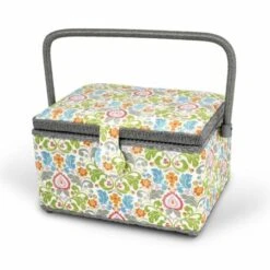 Sewing Basket And Essentials Kit