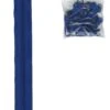 4 Yards Of 16mm #4.5 Zipper Chain And 16 Extra-Large Coordinated Pulls Bl Blue 3 4 Yards Of 16mm #4.5 Zipper Chain And 16 Extra-Large Coordinated Pulls Bl Blue -Keepsake Quilting Shop ZIPYD 215 01