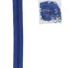 4 Yards Of 16mm #4.5 Zipper Chain And 16 Ex-Large Cobalt Blue