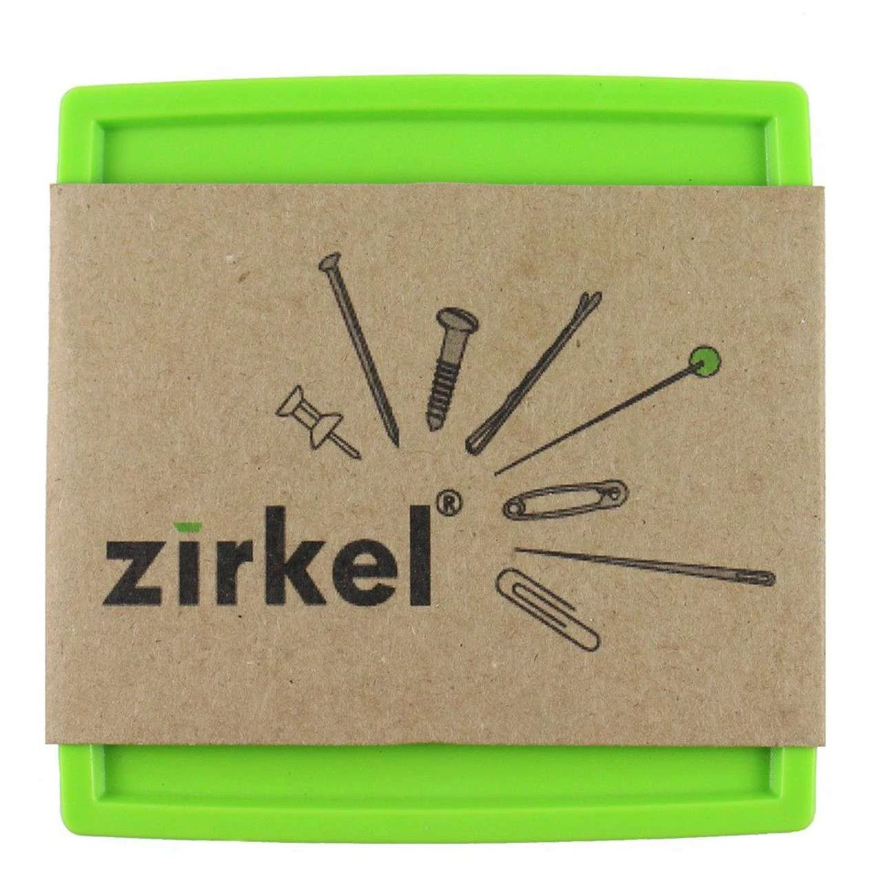 Zirkel Magnetic Pincushion Lime Green 1 Zirkel Magnetic Pincushion Lime Green