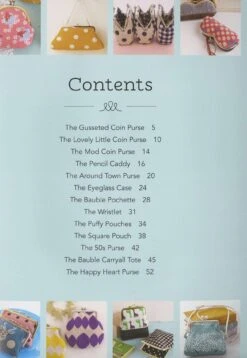 Purse Clasp Book - Softcover -Keepsake Quilting Shop ZW2347 03